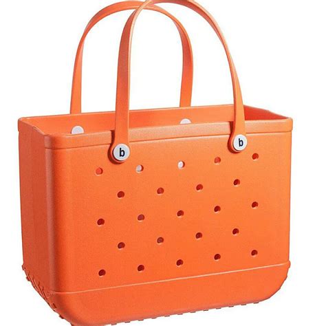 Summer Beach Bogg Bag: Large Designer PVC EVA Tote, Eco .